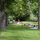 scene champetre jardin de blossac Poitiers