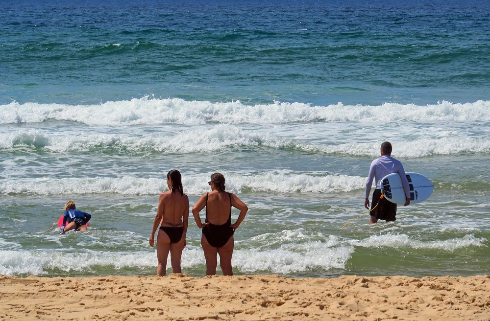 Scène de bord de mer… !