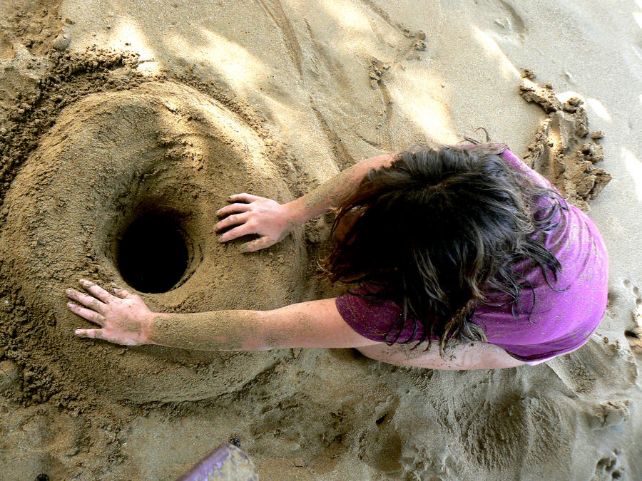 scène de plage