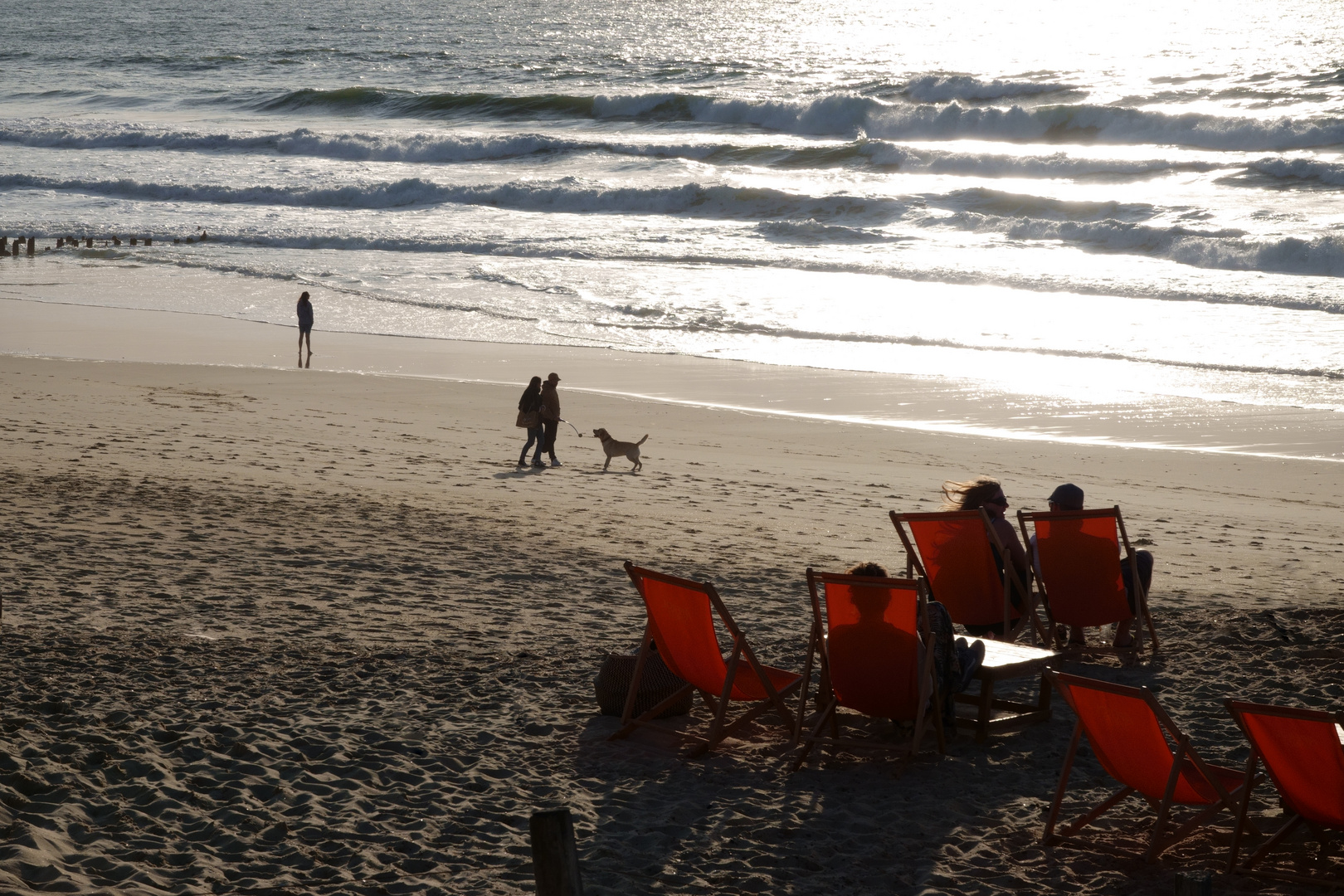 Scène de plage