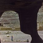 Scène de théâtre (romain) à Petra