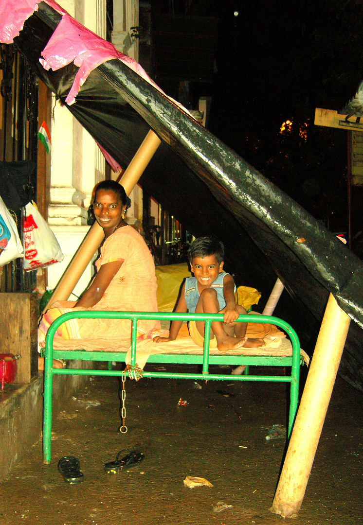 Scène de vie, scène de rue, Mumbaï/ Bombay