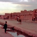 Scene during sunset in Herat