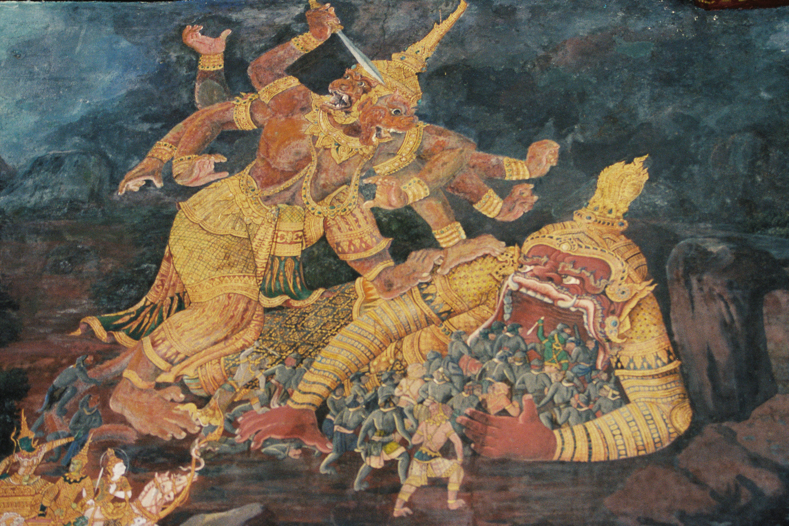 Scene from the Ramakien 