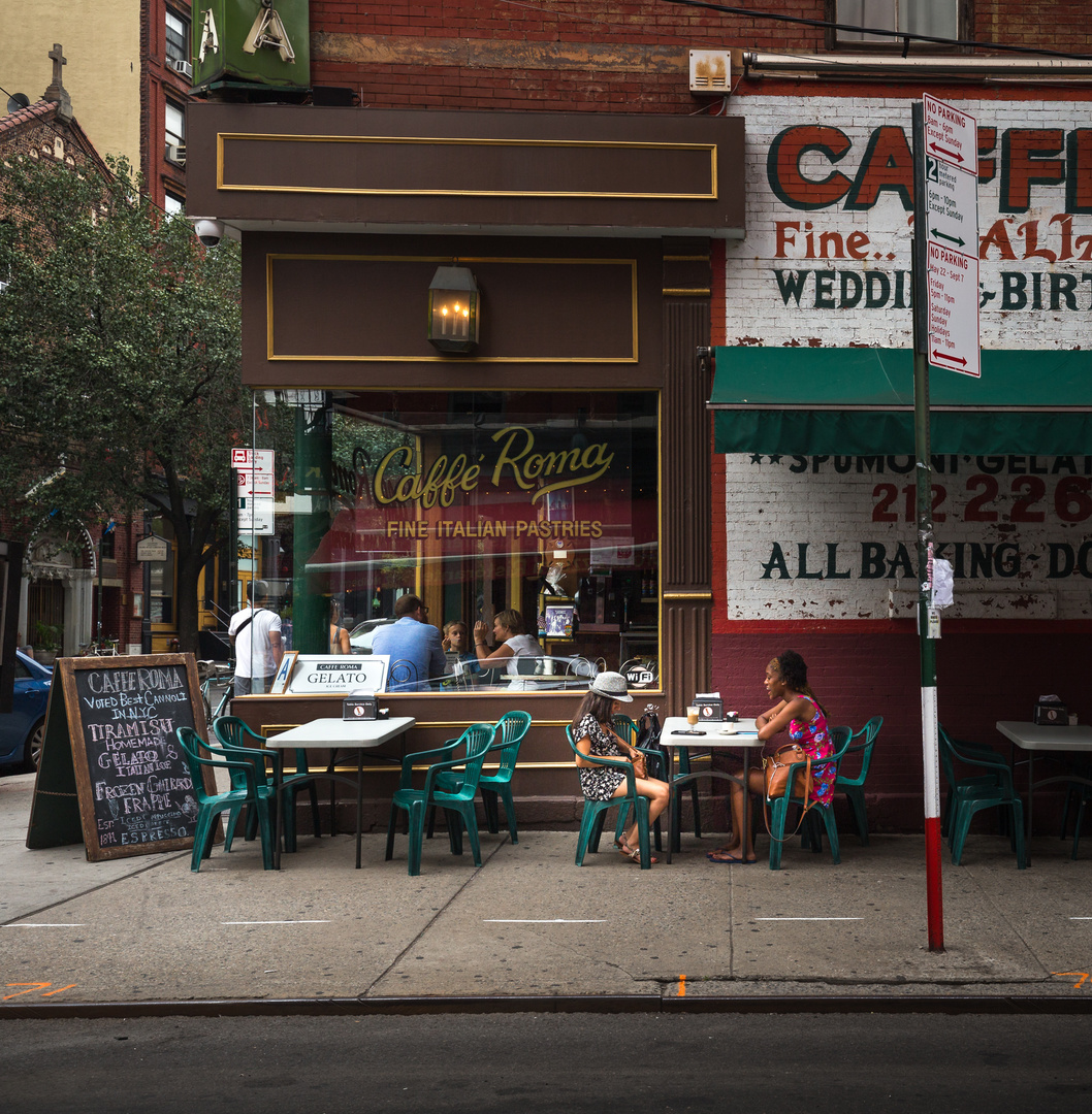 Scene in Little Italy