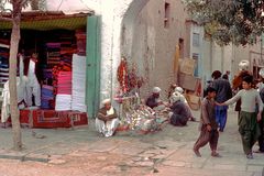 Scene near the Bazaar of Herat