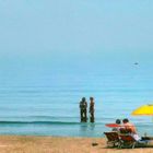 scenen am strand in andalusien fuengirola tres