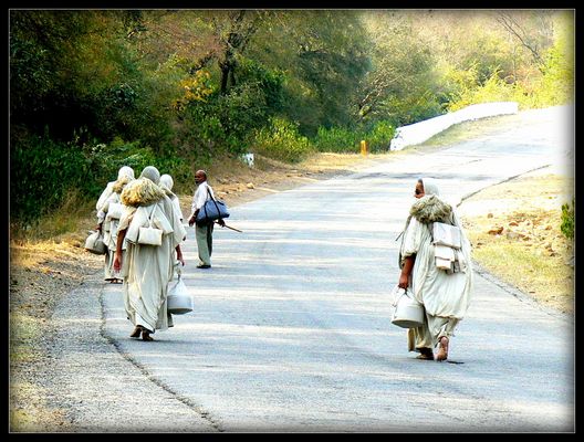 Scènes de vie du monde 