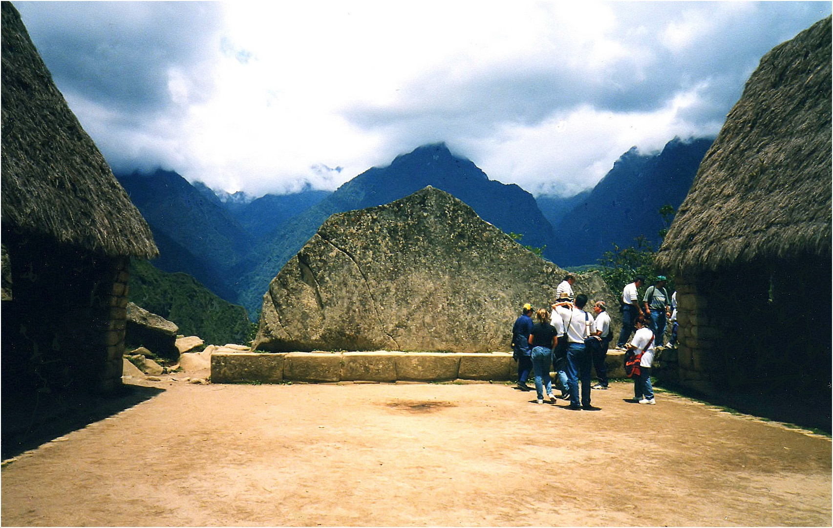 Scènes de vie - Machu Pichu 