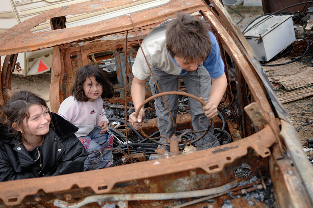 Scènes d'enfants (Série les gens du voyage).