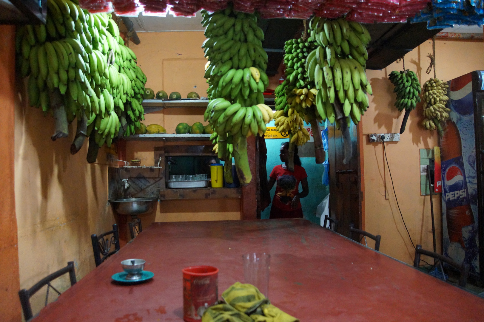 scenes from a singhalese restaurant