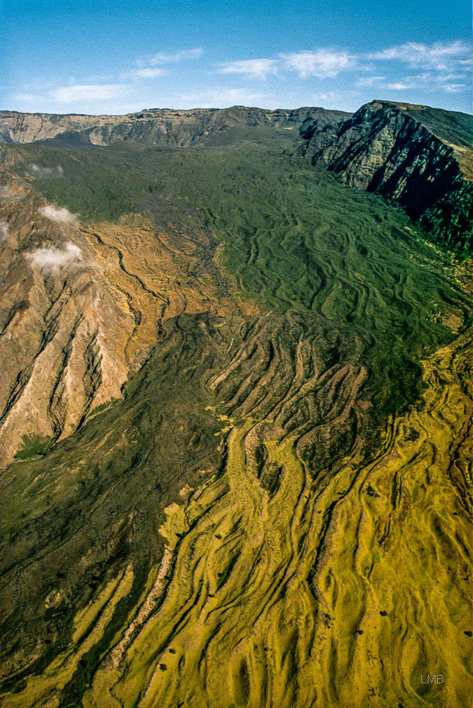 Scenic View from a Helicopter