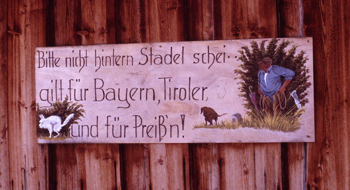 Sch.... Schild