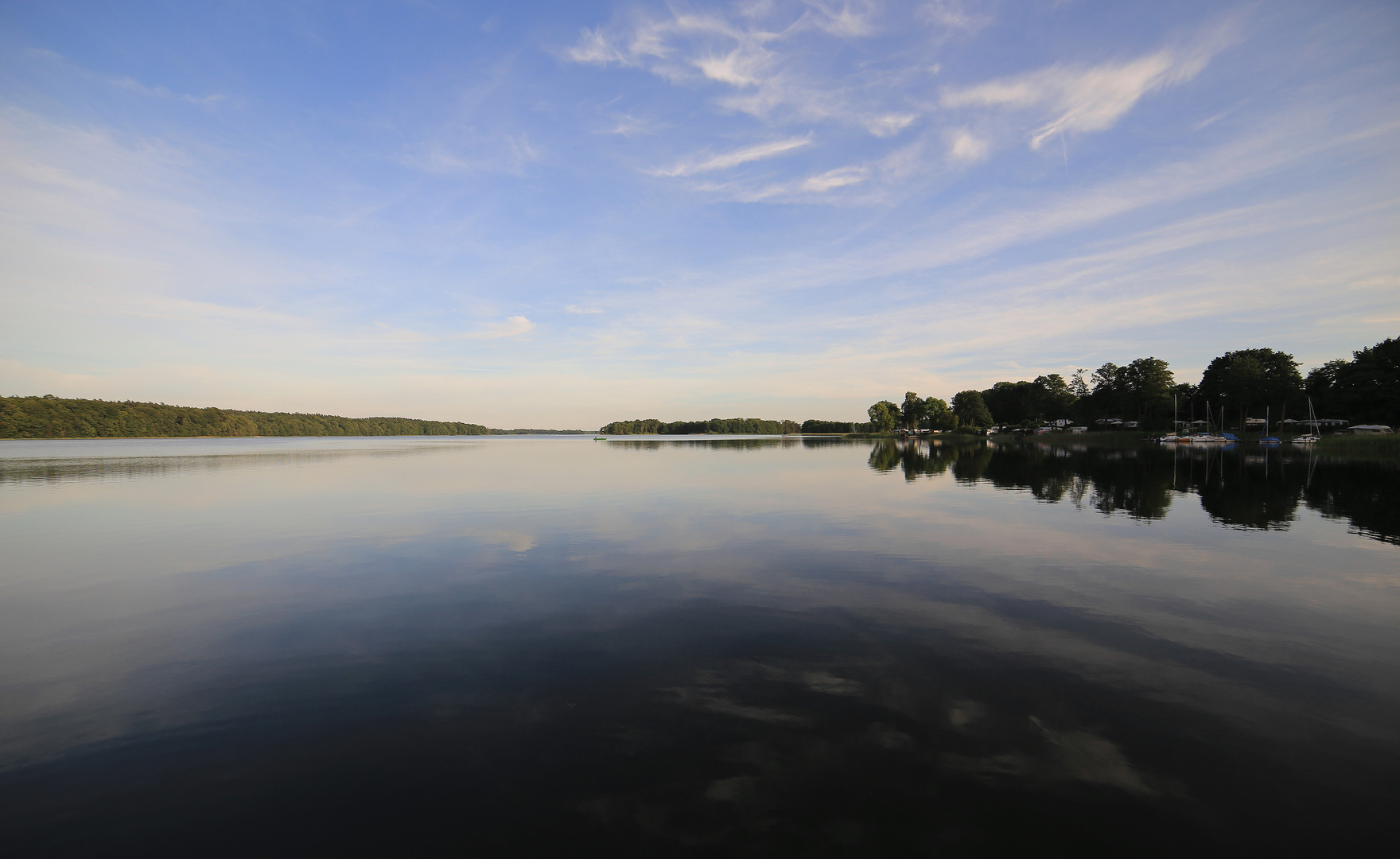 schaalsee am abend