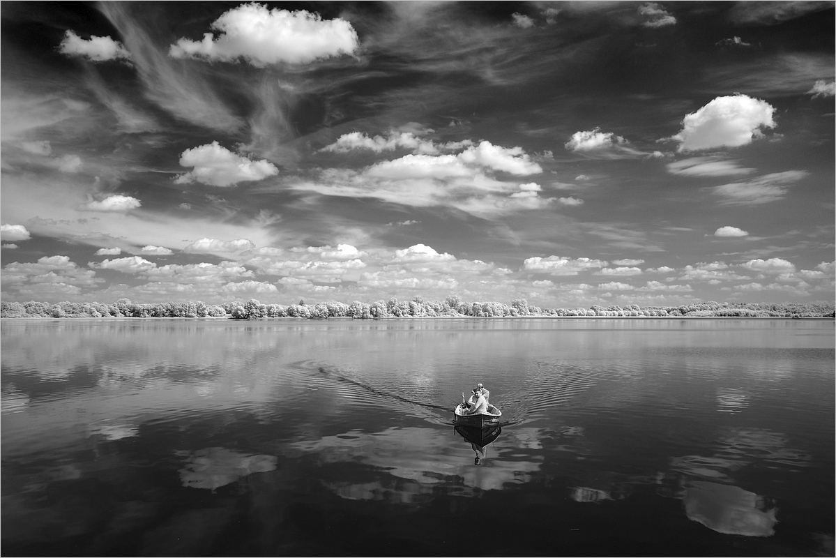 Schaalsee mit Boot