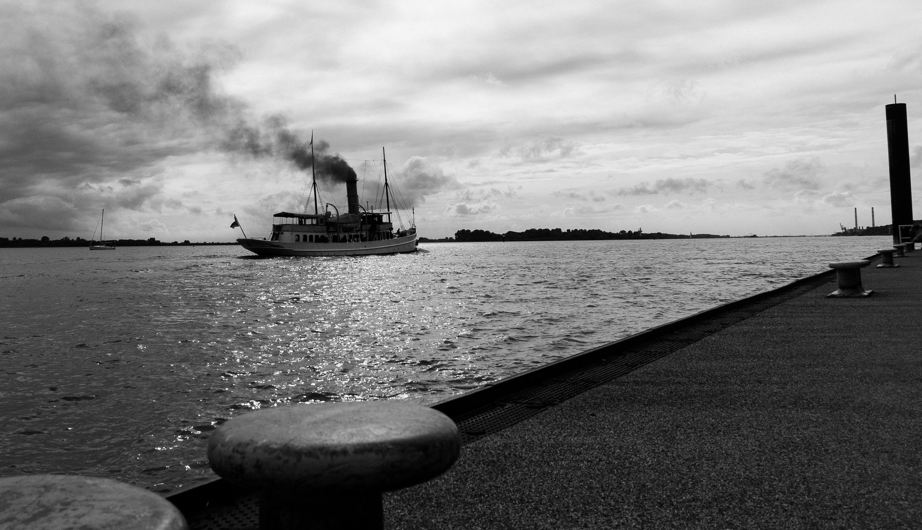 Schaarhörn 1912 vor Blankenese