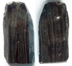 Schaber/Messer-Artefakt aus Obsidian - Artefakt/Replik