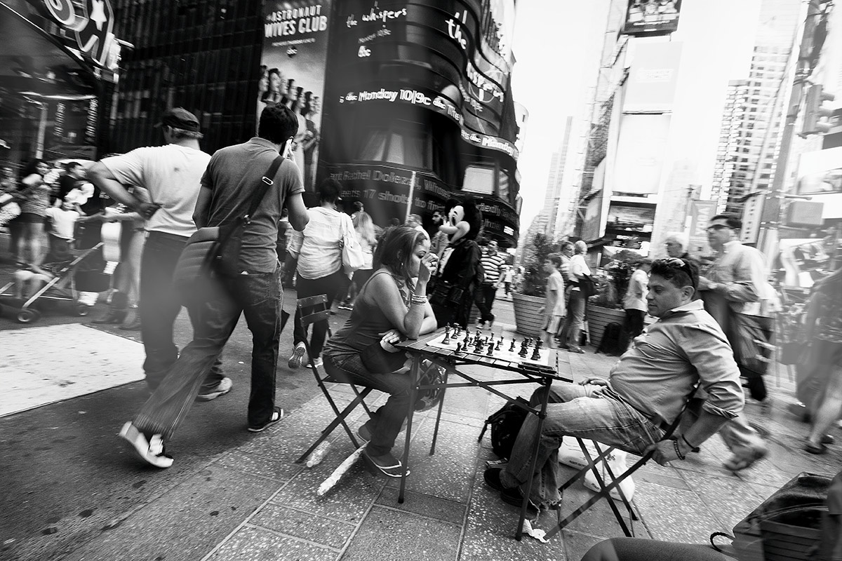 Schach am Time Square