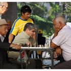 Schach auf der Plaza de Armas