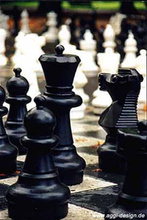 Schach im Genfer Park