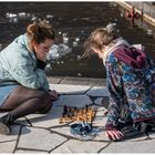 Schach im Park