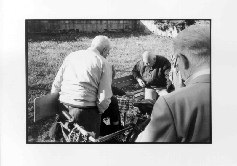 Schach im Park von Opeln