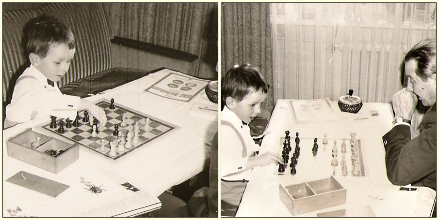 Schach mit Opa