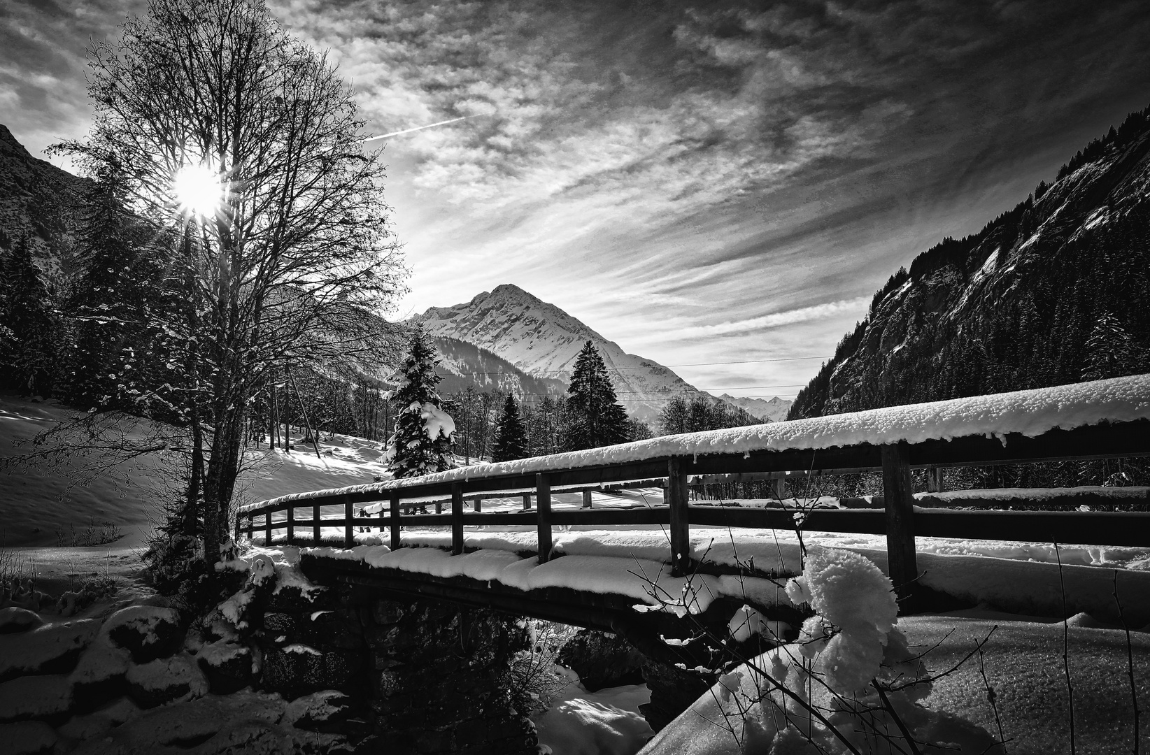 Schachenbrücke,Maderanertal