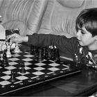 Schachspielen mit Opa