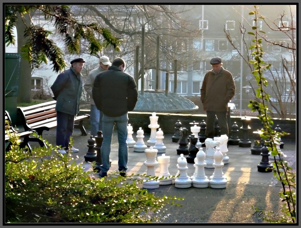 Schachspieler in Siegen