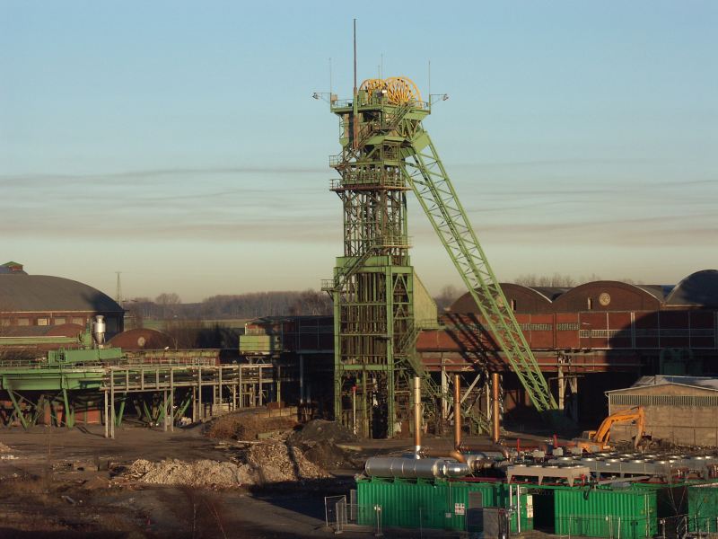 Schacht 1 Bergwerk Westfalen