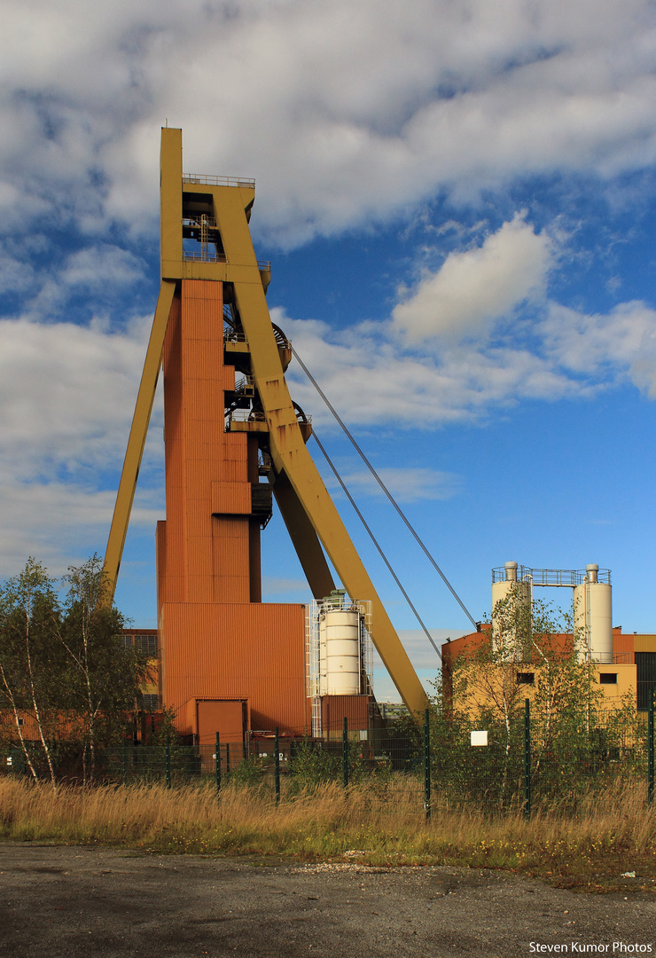 Schacht Grimberg II im Herbst