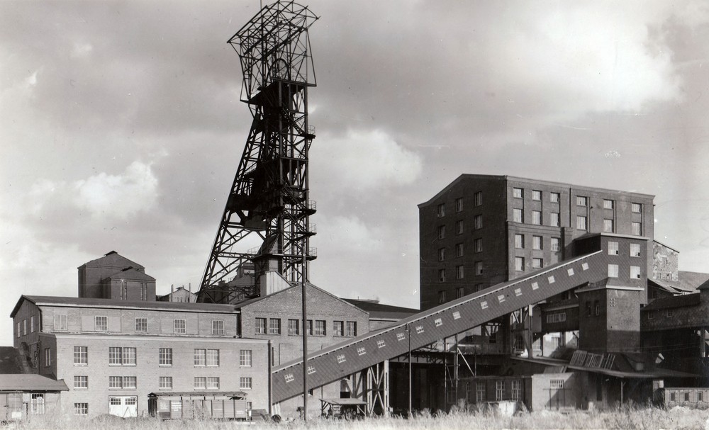 Schacht Kaiseroda  3 Merkers 1931 Foto Bild 