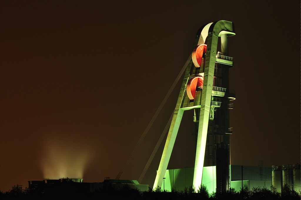 Schacht Lerche / Bergwerk Ost in Hamm.