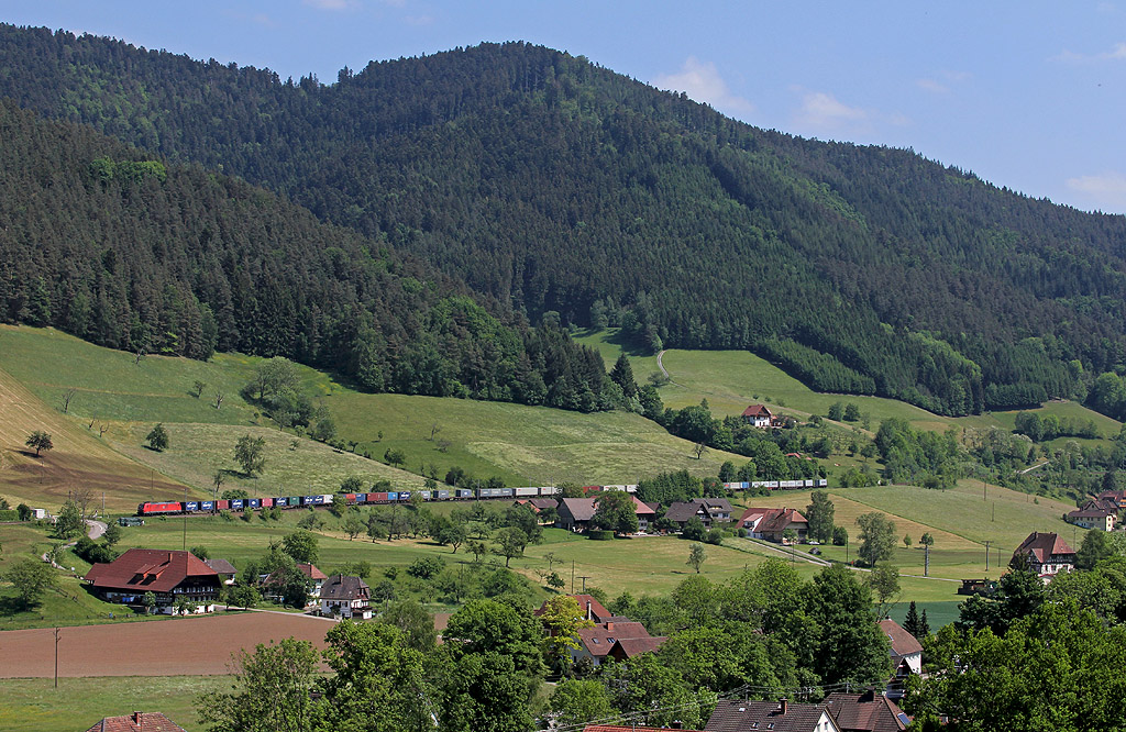 Schachtelzug im Schwarzwald