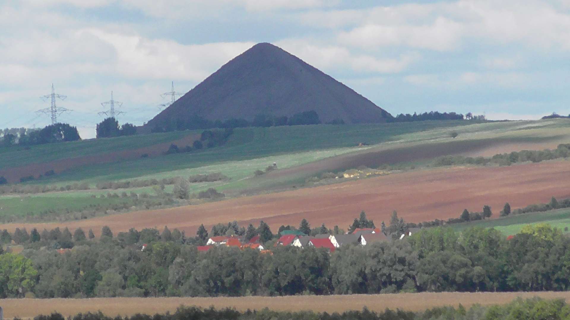 Schachthalde im Mansfelder Land