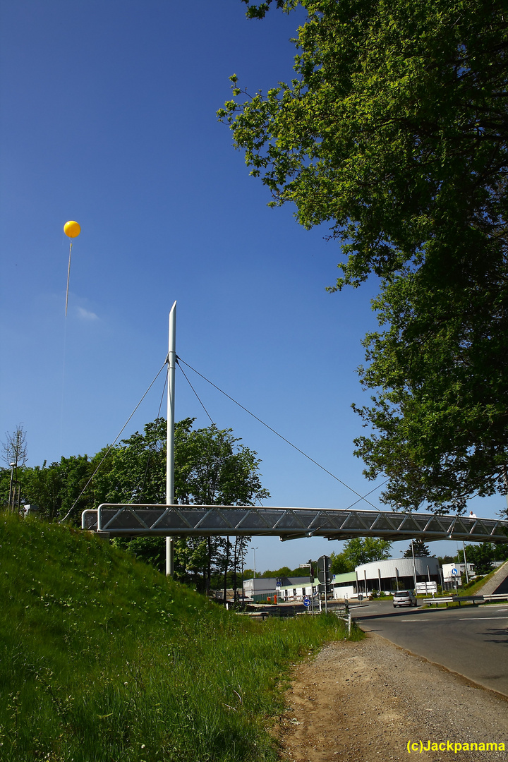 SchachtZeichen auf dem Gelände des Bergwerks Prosper Haniel in Bottrop-Kirchhellen