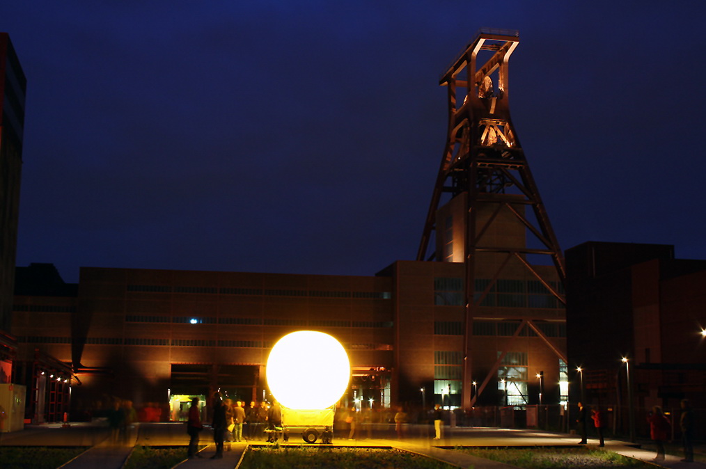 Schachtzeichen Zeche Zollverein