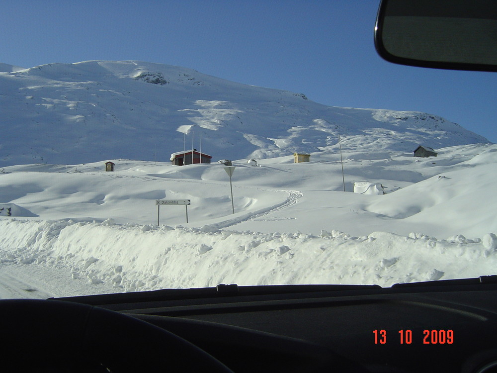 Schade! Dalsnibba heute nur für Skifahrer.