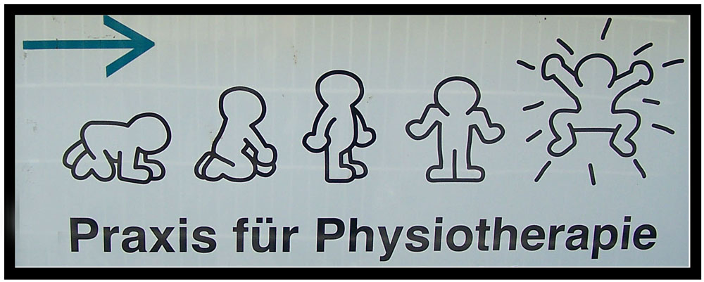 Schade, dass ich dieses Schild zu spät gesehen habe.