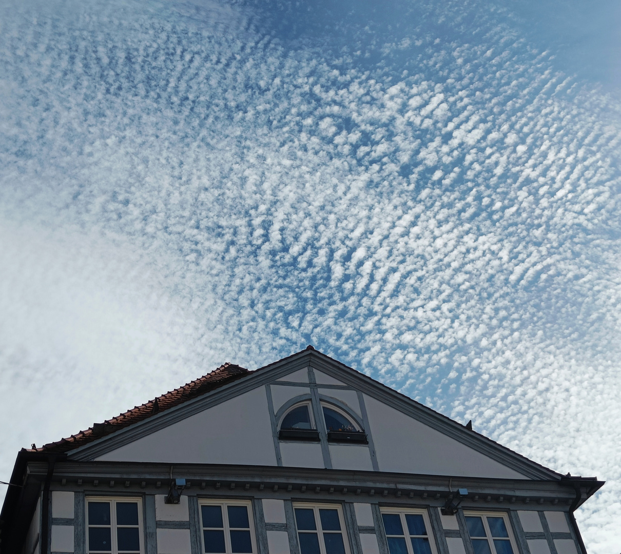 Schäfchenwolken.......