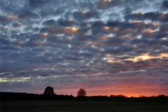 Schäfchenwolken.....