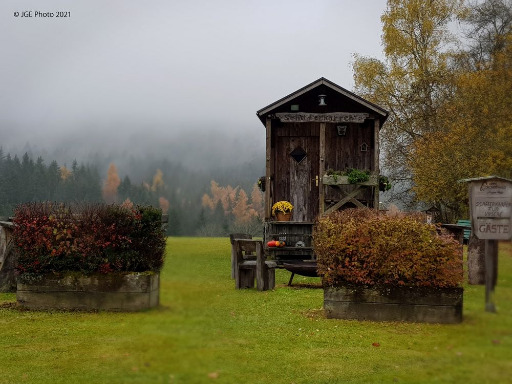 Schäferkarren des Hotels Grüner Wald