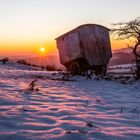 Schäferwagen bei Sonnenaufgang 2