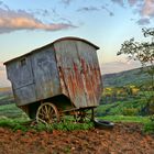 Schäferwagen in der Abendsonne 3