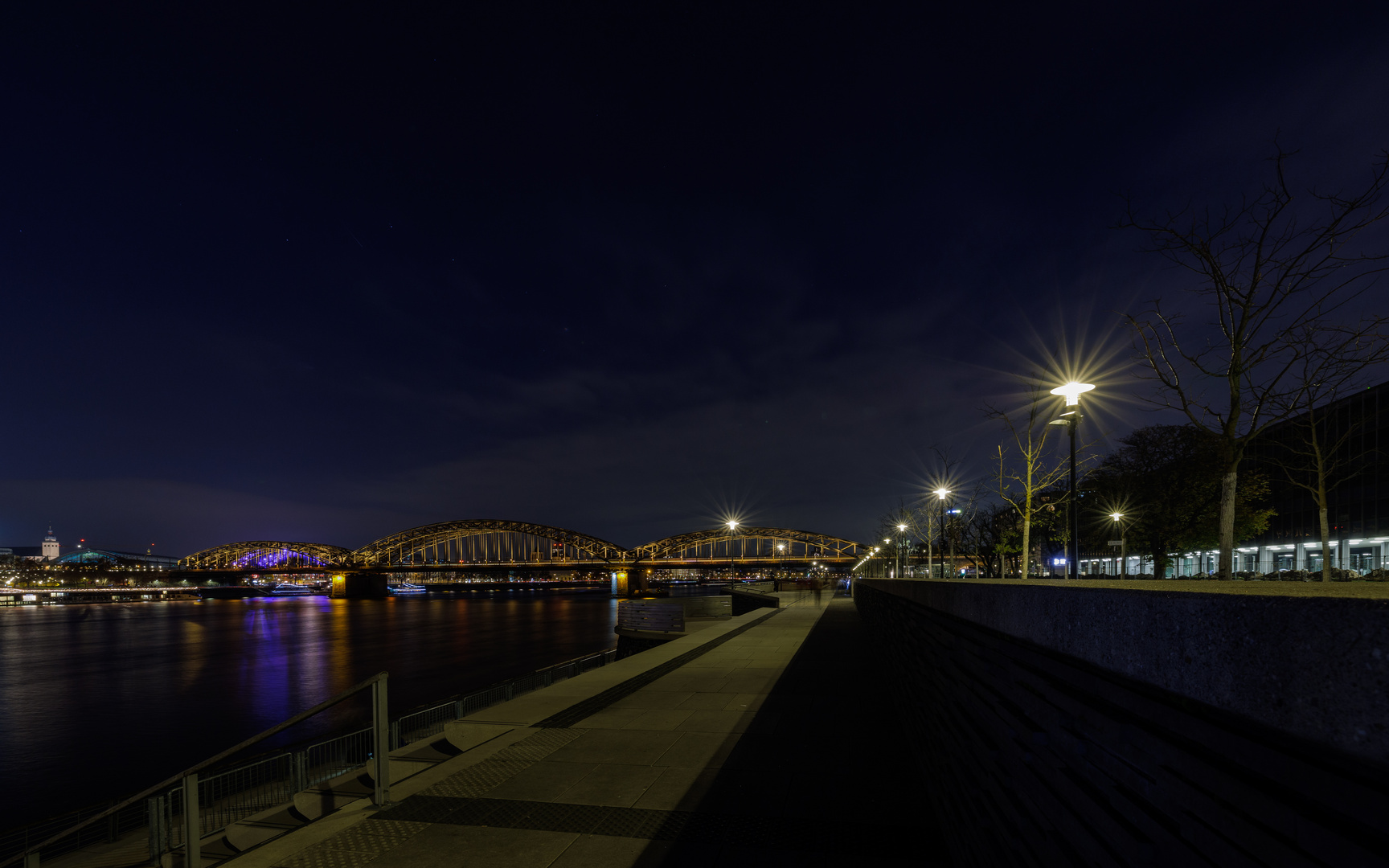 Schäl Sick und Hohenzollernbrücke