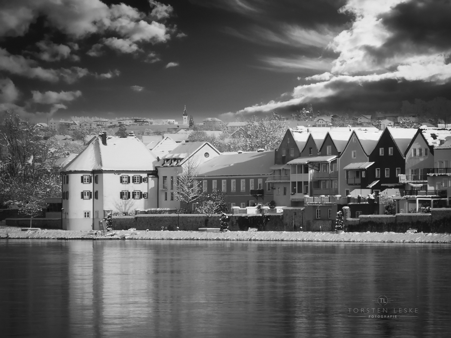 Schärding im Winter