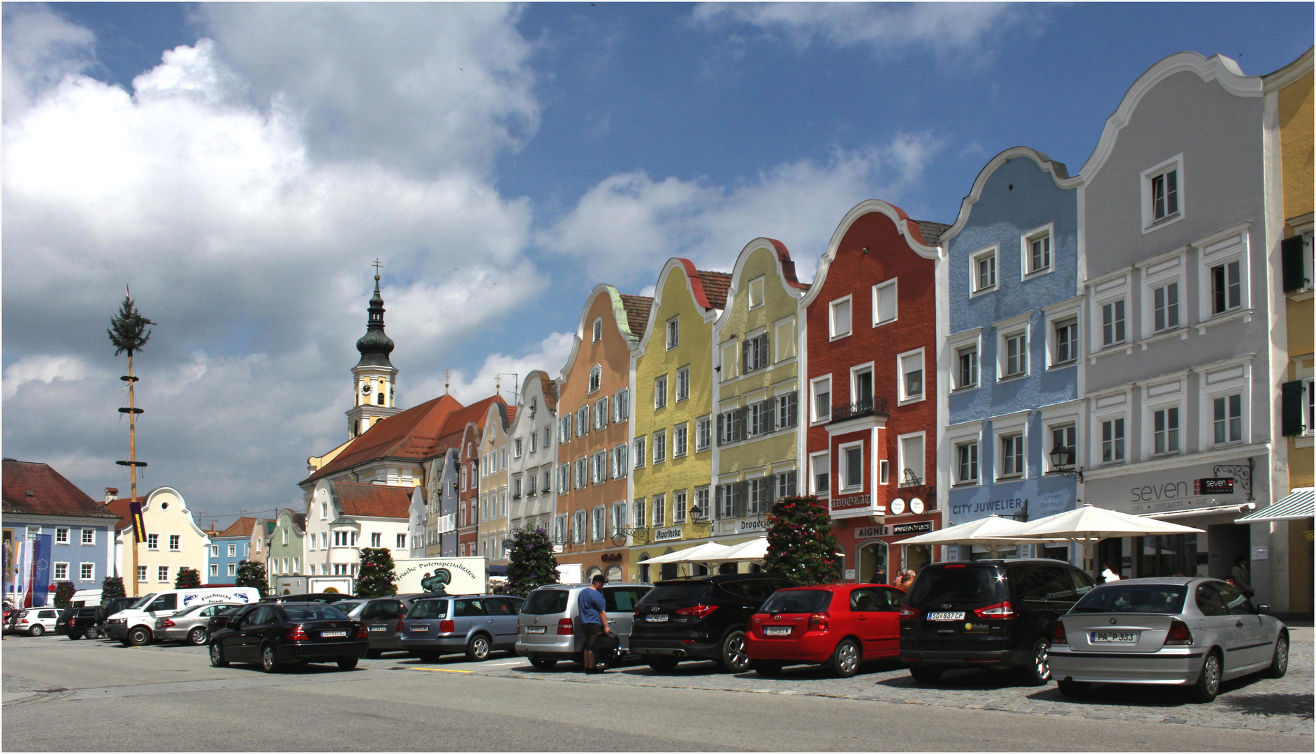 Schärding in Oberösterreich...