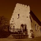 Schärding Innpromenade in Sepia