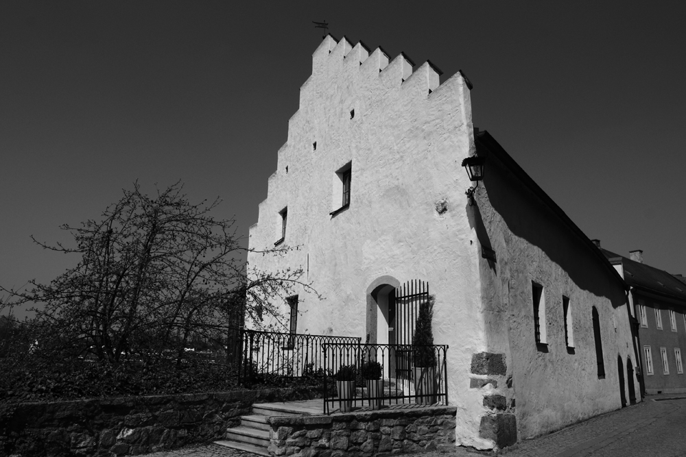 Schärding Innpromenade in SW